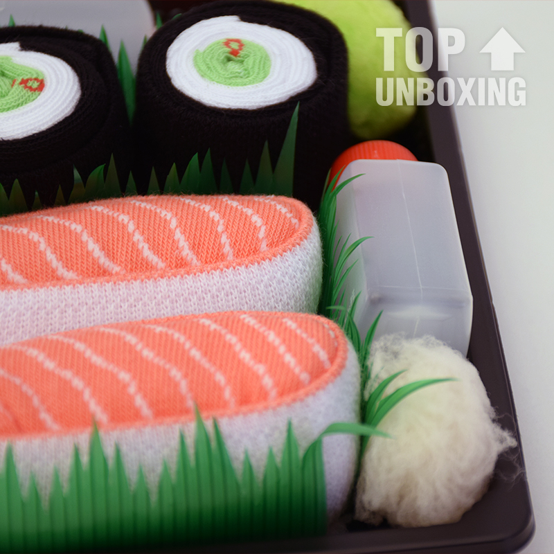 Socks Place - Sushi Socks Box - Top Unboxing